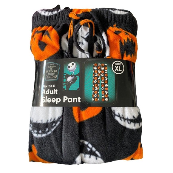 Disney Nightmare Before Christmas "Unisex" Adult Sleep Pants Size XL NEW - Picture 1 of 3